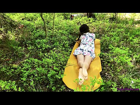 ❤️ 陌生人在Tinder上自慰我的阴部,并在树林里热情地做爱 ❤ Super sex❌❤